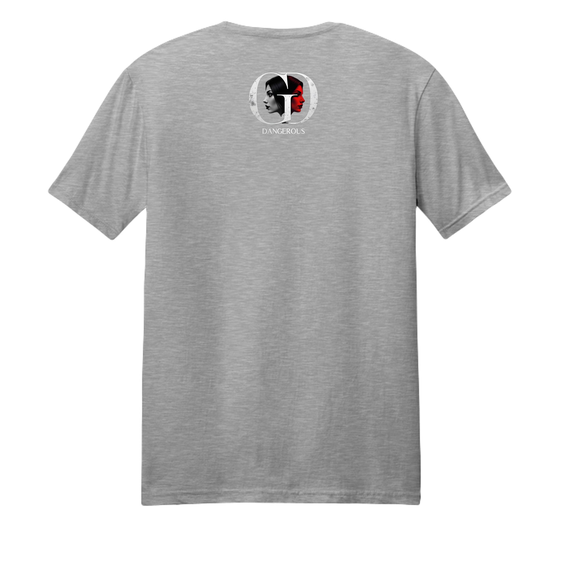 Light Heather Grey - DM108 - BACK