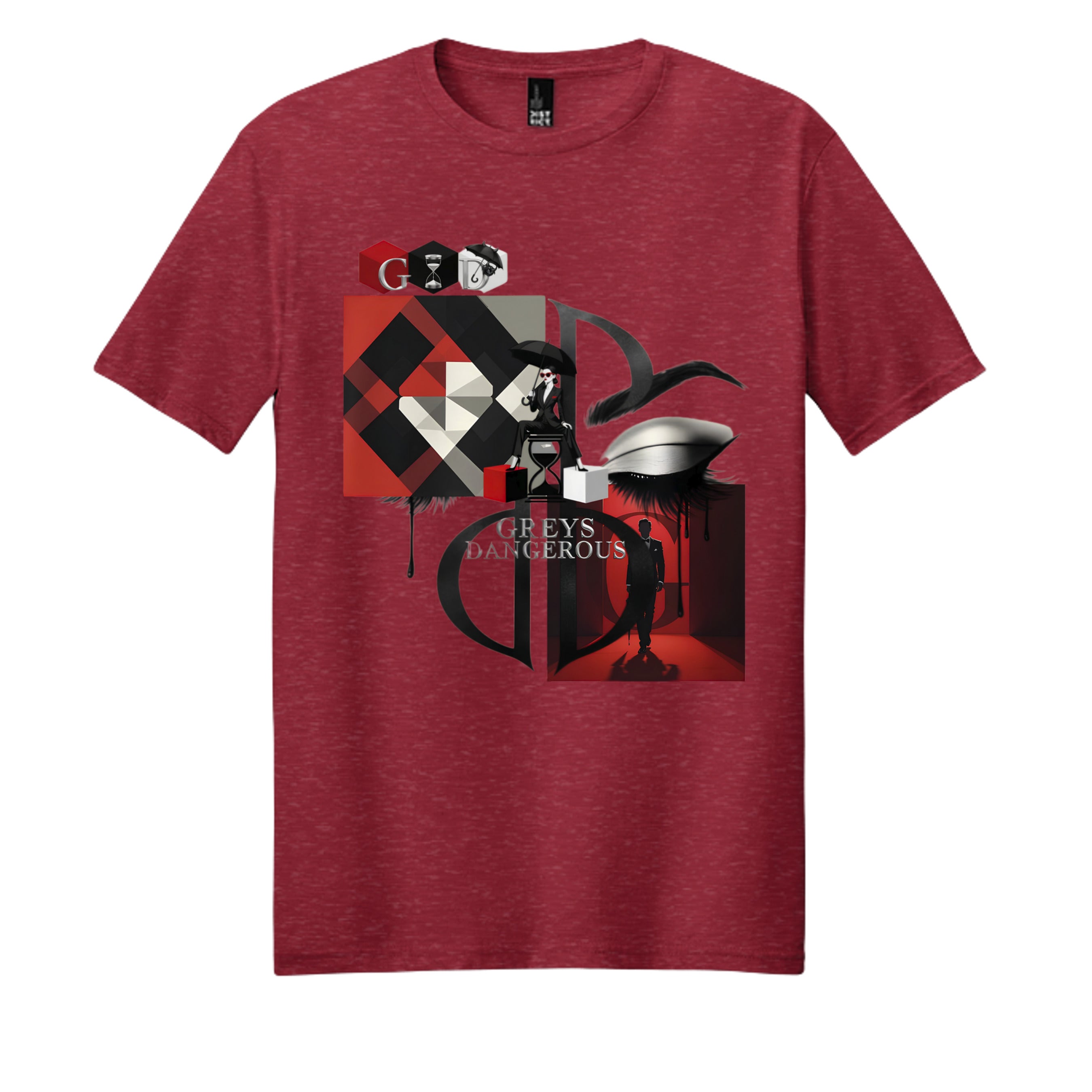 Red Fleck - DM108 - FRONT