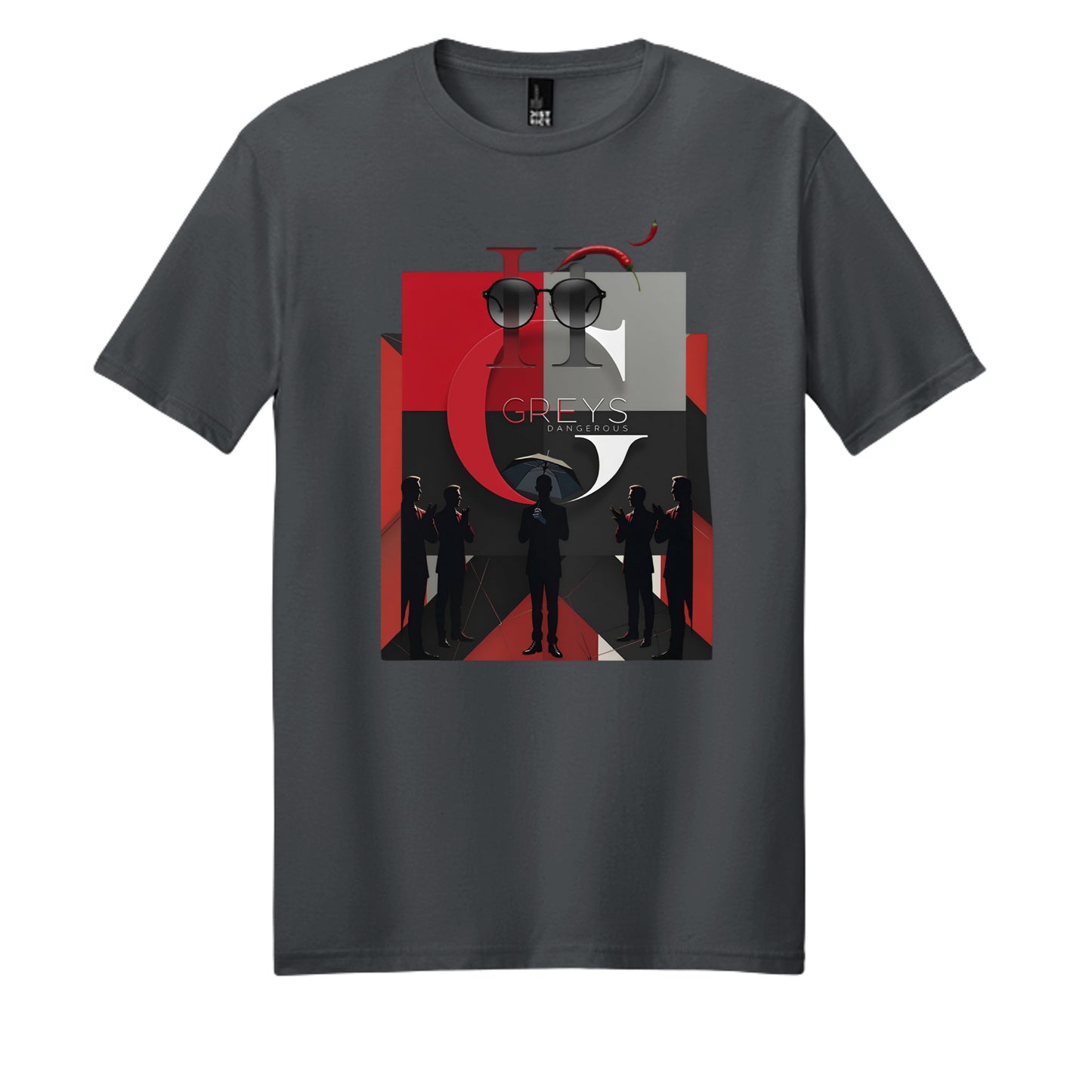 Charcoal - DM108 - FRONT